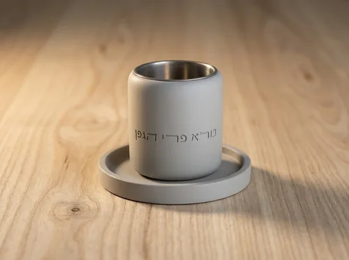 גביע קידוש מבטון “קלאסי” אפור
