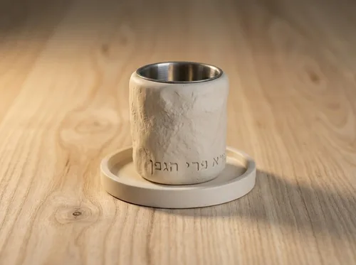 גביע קידוש מבטון “גלים” – בז׳